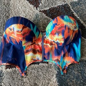 SHEIN L croptop bustier